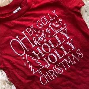Unisex Toddler Christmas Short Sleeve T-Shirt